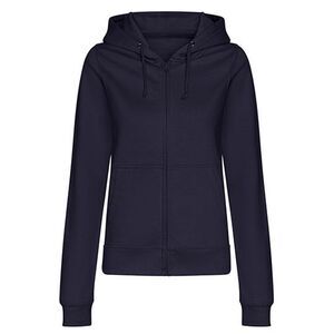Awdis Womens/Ladies College Hoodie / New French Navy